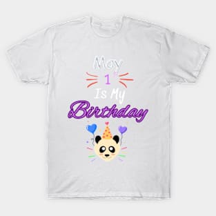 May 1 st is my birthday T-Shirt